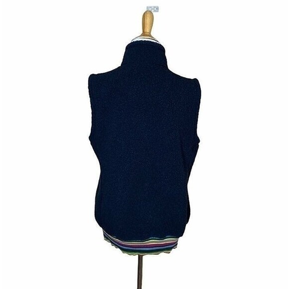 Life is Good black sherpa vest jacket sz Medium womens - Picture 4 of 8